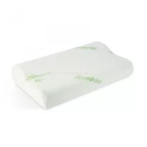 Poliészter-bambusz memóriahabos párna - 50 x 30 x 10 cm