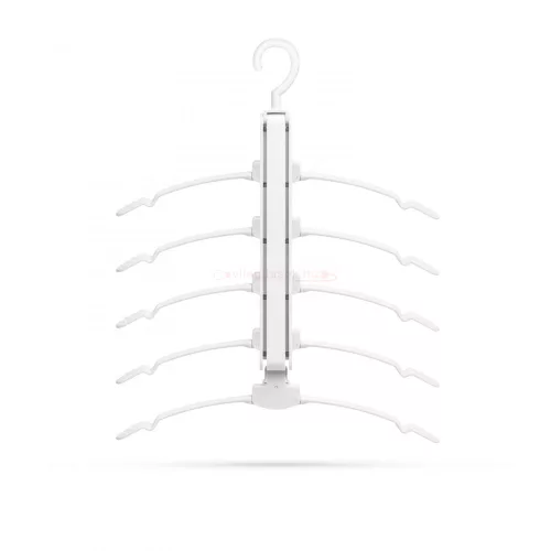 Helytakarékos rendszerező vállfa - 5 db akasztó
