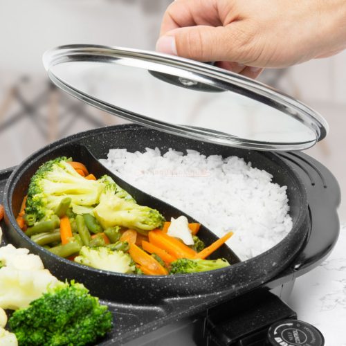 Elektromos grill és fazék - 230V - 1500 W