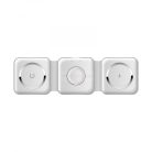 Vezeték nélküli töltőállomás - 3 az 1-ben - fehér