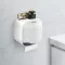 WC-papír tartó szekrény - fehér - 200 x 130 x 205 mm