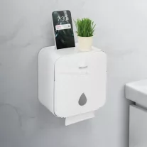 WC-papír tartó szekrény - fehér - 205 x 125 x 220 mm