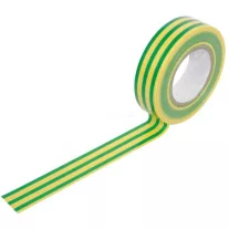 Szigetelő szalag 20m x 19mm zöld/sárga