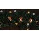 Karácsonyi LED fényfüzér dekoráció, szarvas, elemes, 6+18h, 10LED, 3000K, 2xAA