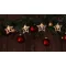 Karácsonyi LED fényfüzér dekoráció, csillag, szarvas, fa, elemes, 6+18h, 10LED, 3000K, 2xAA