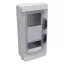 1F Fogyasztásmérő szekrény, almérőhöz 1×5mod+100×80, H×W×D=365×182×98mm, IP65, IK10