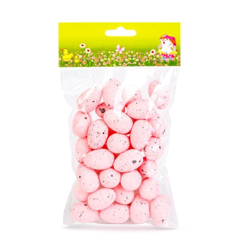 Húsvéti dekoráció - tojás szett - 3 féle - 3 cm - 36 db / csomag