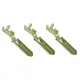Szig.tlen rátolható csatlakozó csap 6,3×0,8mm, 1-2,5mm2, sárgaréz, rögz.csapos