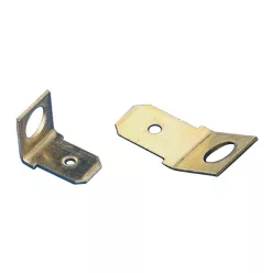   Csavaros rögzítésű szigeteletlen csatlakozó csap 90° M5