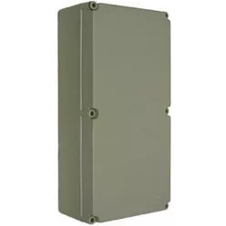   Üres szekrény szerelőlappal műanyag 600x300x170 IP65 kültéri PVT 3060 FO Csatári Plast