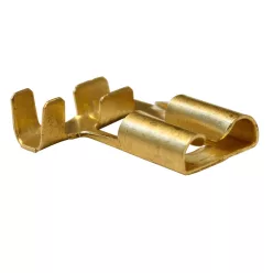   Szig.tlen rátolható csatl. Hüvely 7,7×0,8mm, 1-2,5mm2, 90°, ónozott réz, rögz.csapos