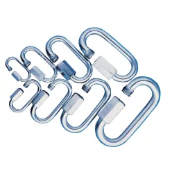 Karabiner, csavaros d=9mm