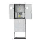 CSATÁRI PLAST PVT-K-L Á-V FM 1/3 fázisú villanyóra szekrény lábazattal (nappali+éjszakai) földkábeles