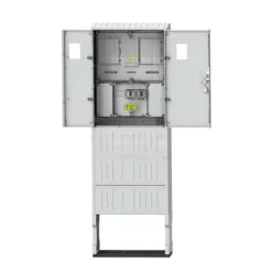   CSATÁRI PLAST PVT-K-L Á-V FM 1/3 fázisú villanyóra szekrény lábazattal (nappali+éjszakai) földkábeles
