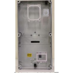   Csatári Plast 1/3F mérőszekrény 1xM63.80A szabadvezetékes 1-szintes 1-mérőhely 1M PVT 3060 Fm-SZ