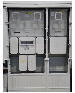 Csatári Plast 1/3F mérőszekrény 1xM63.80A+1xV32+1xH63.80A földkábeles álló 2 PVT-K-L Á-V-H Fm-U