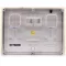 Csatári Plast 3F mérőmodul csoportos M63A V32A alacsony fedél+szellőző 1 1M PVT 6045 Á-V Fm-CS-U 