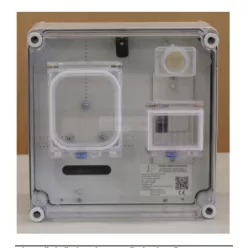   Csatári Plast 1F mérőszekrény társasházi M63A 1-szintes 1-mérőhely 1 1M PVT 3030 Fm-CS