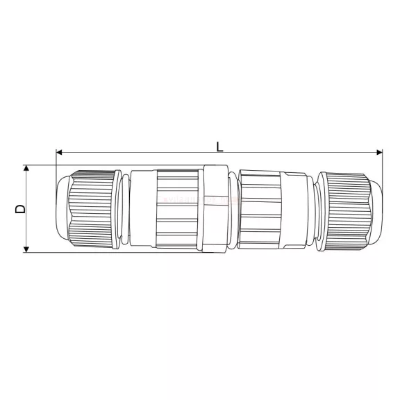 Tömítőszelencés kábeltoldó 0.5-1.5 mm2, IP68