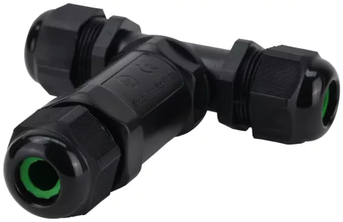 Tömítőszelencés kábeltoldó, T-elágazó 0.5-4 mm2, IP68
