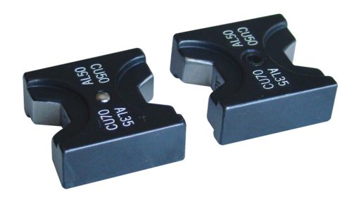 Hatszög profilú présbélyeg D52F présszerszámhoz 95mm2 / 120mm2