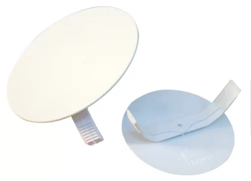 Dobozfedél rugós, fehér D=69mm