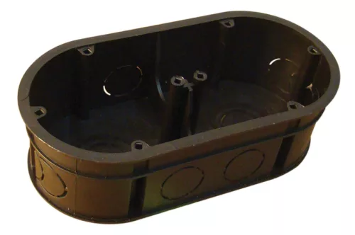 Sorolt dupla szerelvénydoboz 2x65