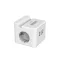 WinningStar - Kocka elosztó - 2-es + 3 x USB + beépített lámpa - 2 m
