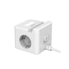 WinningStar - Kocka elosztó - 2-es + 3 x USB + beépített lámpa - 2 m