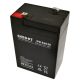 Reddot 6V 4Ah zárt gondozásmentes AGM akkumulátor