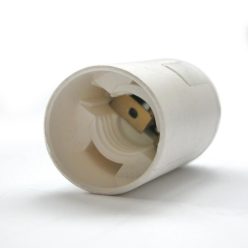 Műanyag foglalat E14 fehér