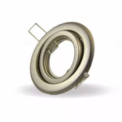 Halogén spot lámpatest 50W billenthető matt króm MR16