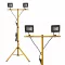 Led reflektor 2X10W állványos SLIM (1400lm-IP65-4000K)