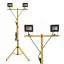 Led reflektor 2X10W állványos SLIM (1400lm-IP65-4000K)
