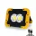 LED reflektor 20W 6500K hordozható 1000lm, IP54, akkumulátoros, USB-s töltés