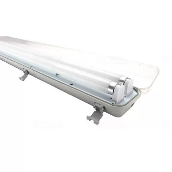 LED fénycsőhöz szerelt por páramentes lámpatest 2x36W