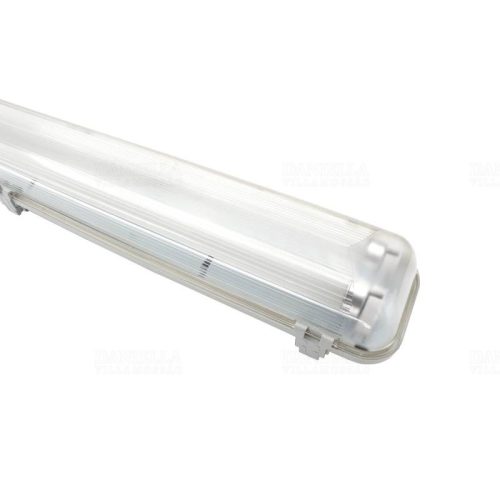 Corp de iluminat etanș pentru tuburi LED 2x58W, rezistent la praf și umiditate