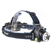   LED fejlámpa, fókuszálható, 550Lm, alu fejegység, 3funkció (kis/nagy fényerő és SOS jel) IP44