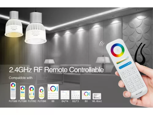 LED GU10 5,5W (400lm-120fok) CCT, Smart Wi-fi, szabályozható fényerő
