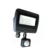LED reflektor 20W mozgásérzékelős-sorkapoccsal-tömszelencével 4000K 1600lm IP65