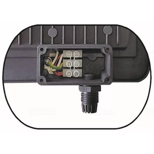 LED reflektor 20W mozgásérzékelős-sorkapoccsal-tömszelencével 4000K 1600lm IP65