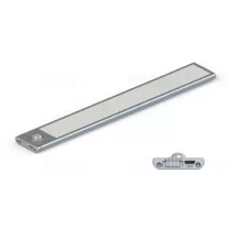   LED bútorvilágító akkumulátoros 2,5W 2200mAh 4000K 150lm, IP20, 500x40x9mm, mozgás- és fényérzékelővel, mágneses rögzítővel