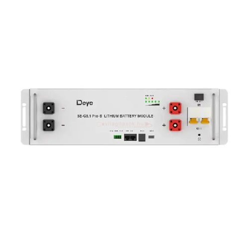 Deye 5kWh IP20 lítium energiatároló akkumulátor LiFePO4