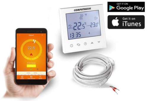 COMPUTHERM E280 Wi-Fi termosztát radiátoros- és padlófűtési rendszerekhez