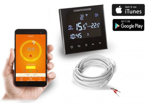 COMPUTHERM E300 Wi-Fi termosztát radiátoros- és padlófűtési rendszerekhez