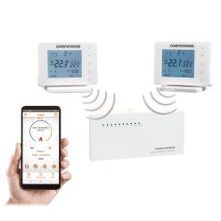   Computherm E800RF Wi-Fi termosztát érintőgombos vezérlővel
