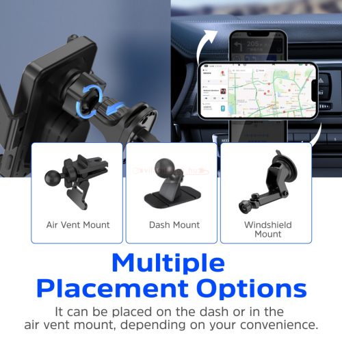 Energizer Autós Vezeték Nélküli Mágneses Töltő 15W