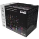 Entac karácsonyi 24m sorolható fényfüzér IP44 240LED színes adapter nélkül