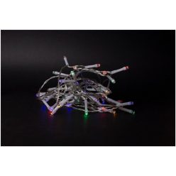   Entac Karácsonyi IP44 Füzér 48 LED Időzítővel Színes 4m (3AA)