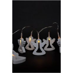 Entac karácsonyi füzér fa angyalka meleg fehér 10LED